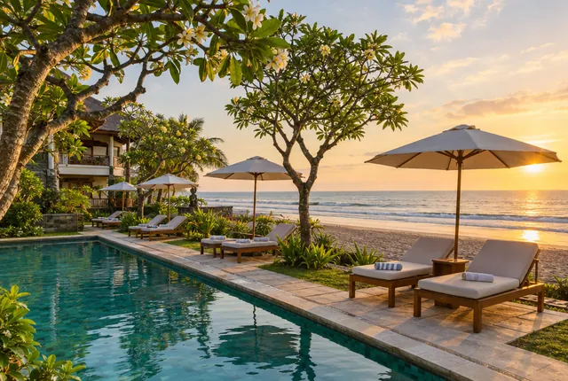 Illustrative image: beach accommodation in south Bali